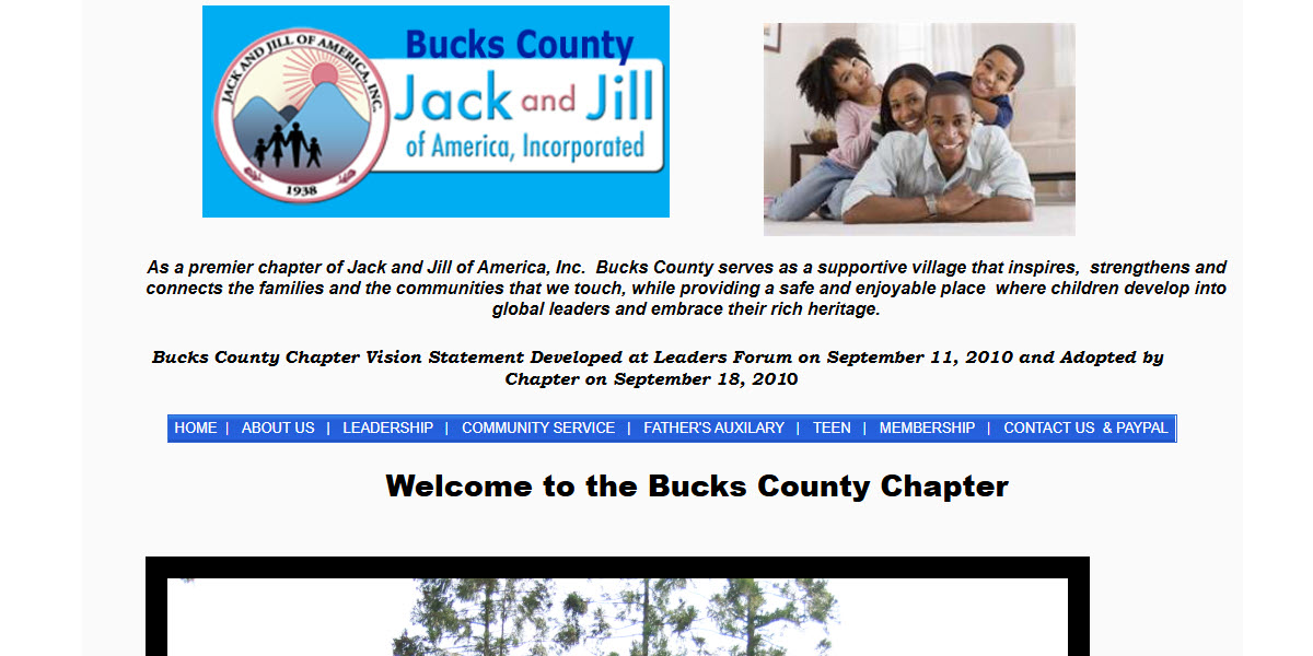Jack and Jill of America, Inc. Bucks County Chapter