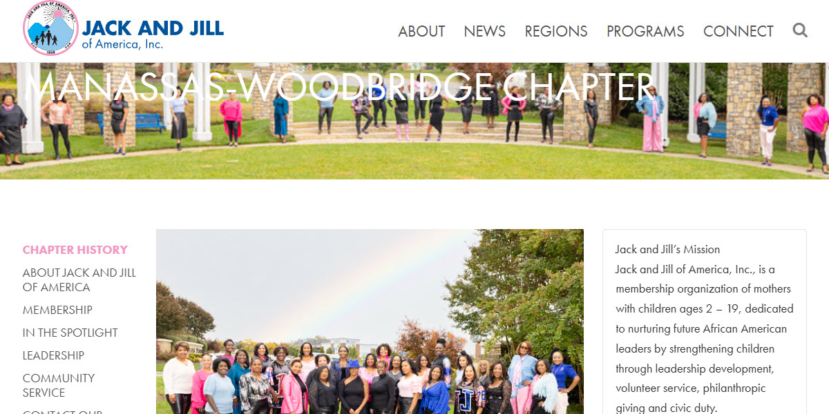 Jack and Jill of America Inc., Manassas-Woodbridge Chapter