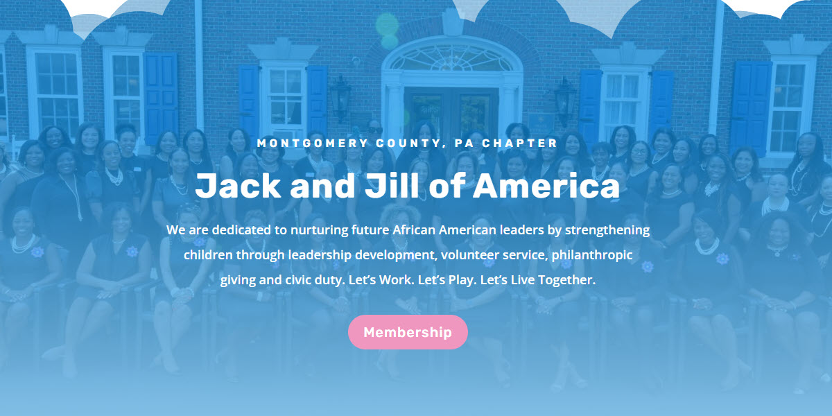 Jack and Jill of America, Incorporated Montgomery County, PA Chapter