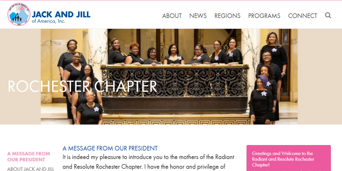 Rochester Chapter of Jack and Jill of America Inc.