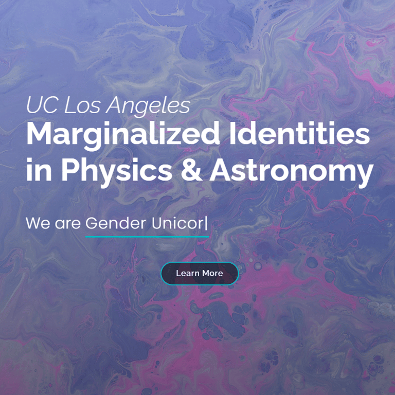 UCLA Marginalized Identities in Physics & Astronomy - Black organization in Los Angeles CA