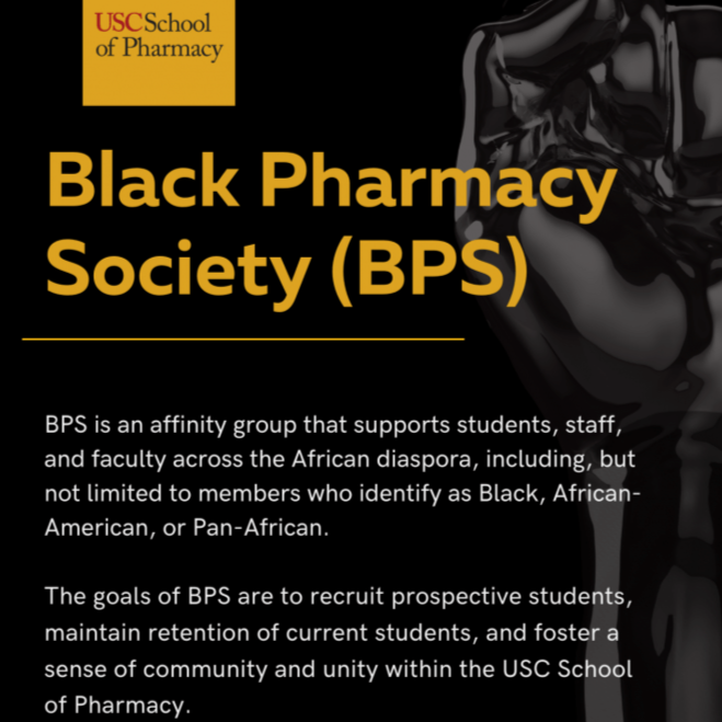 Black Organization Near Me - USC Black Pharmacy Society