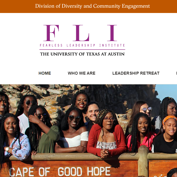 UT Austin Fearless Leadership Institute - Black organization in Austin TX